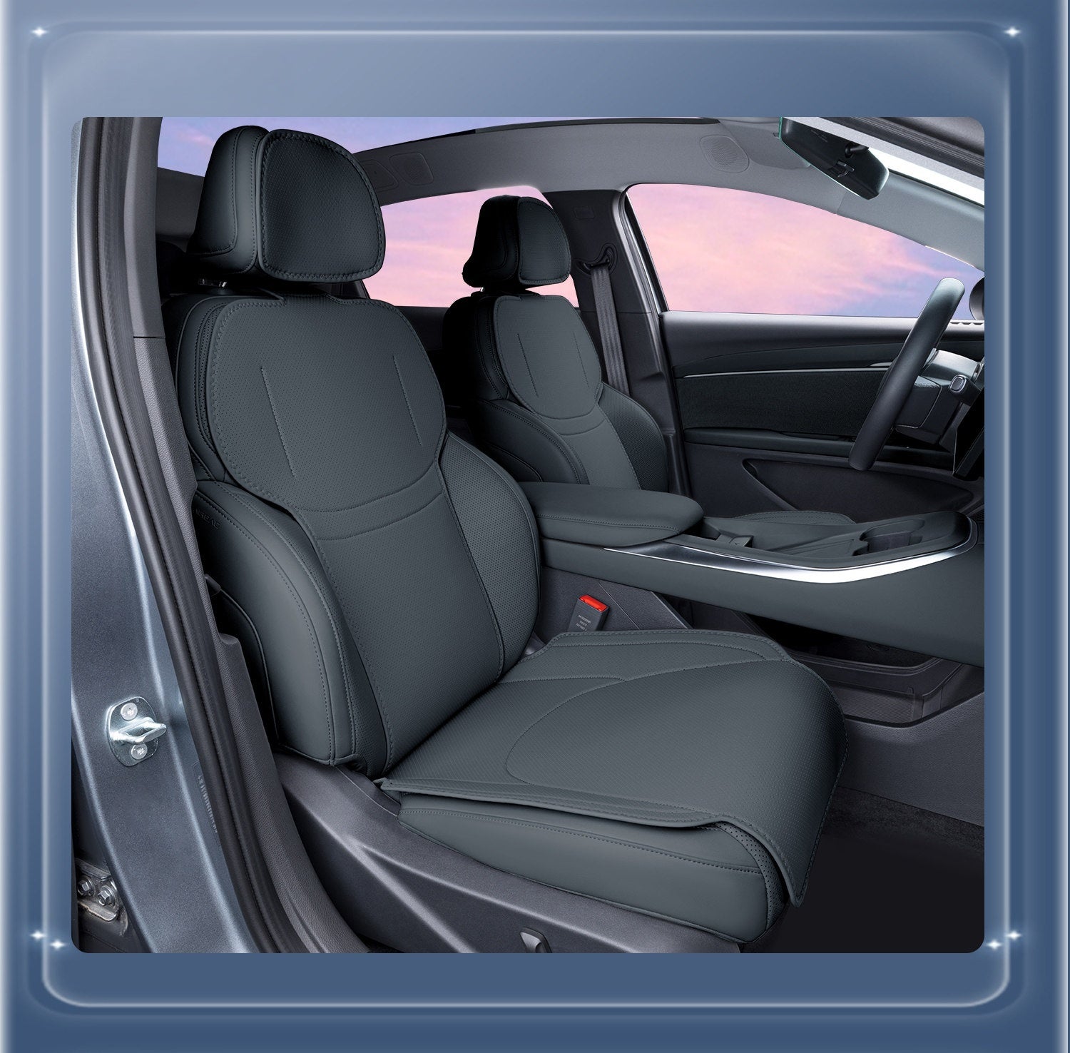 All-Season Car Breathable Seat Cover Compatible with Xpeng MONA M03