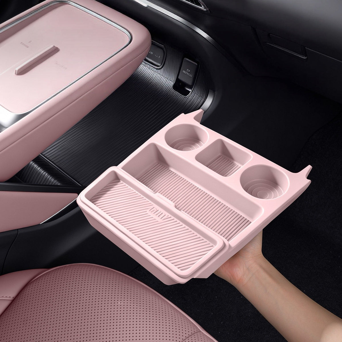 Second Version Center Console Lower Storage Box for XPeng MONA M03/L03