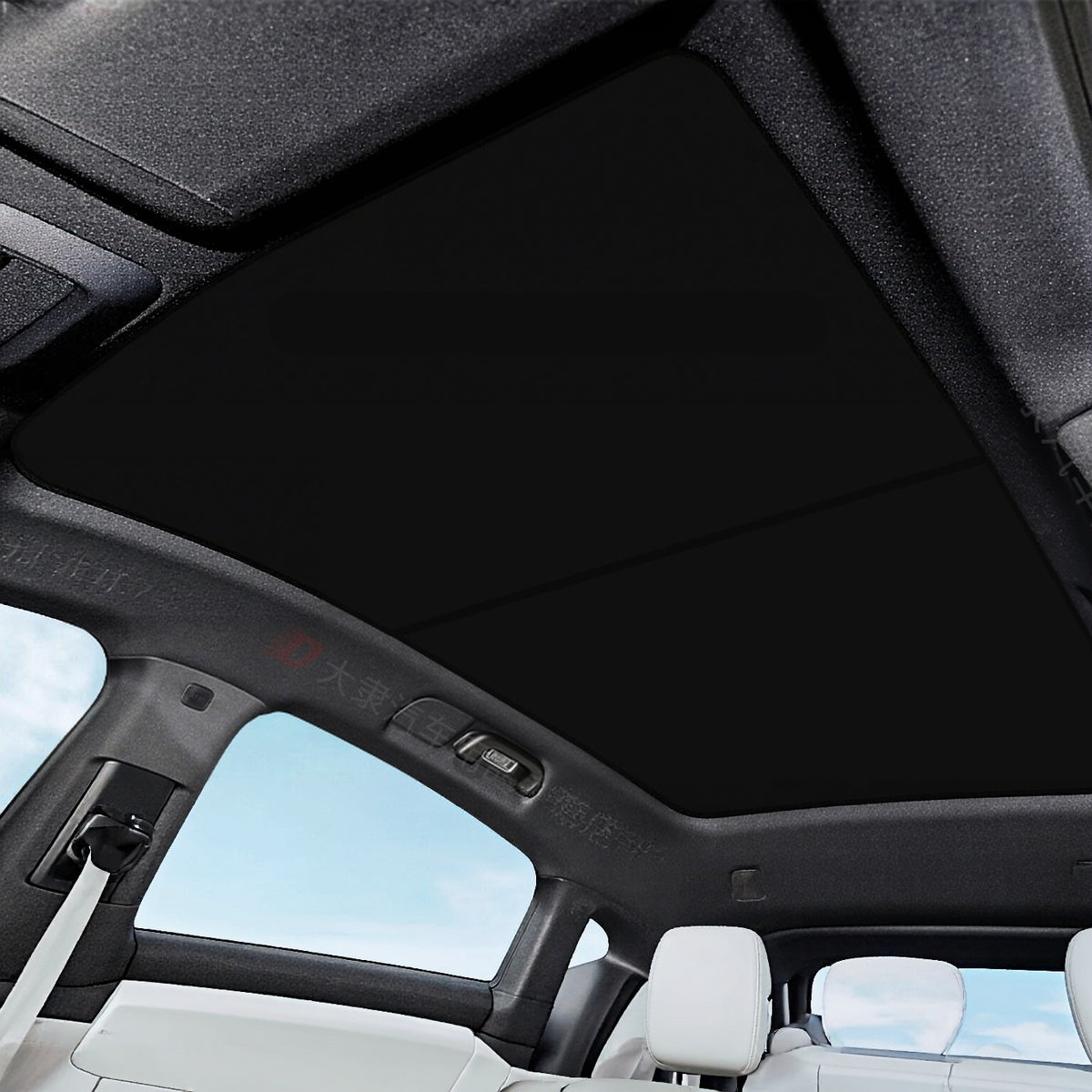 Car Electrostatic Adsorption Roof Sunshade for XPENG