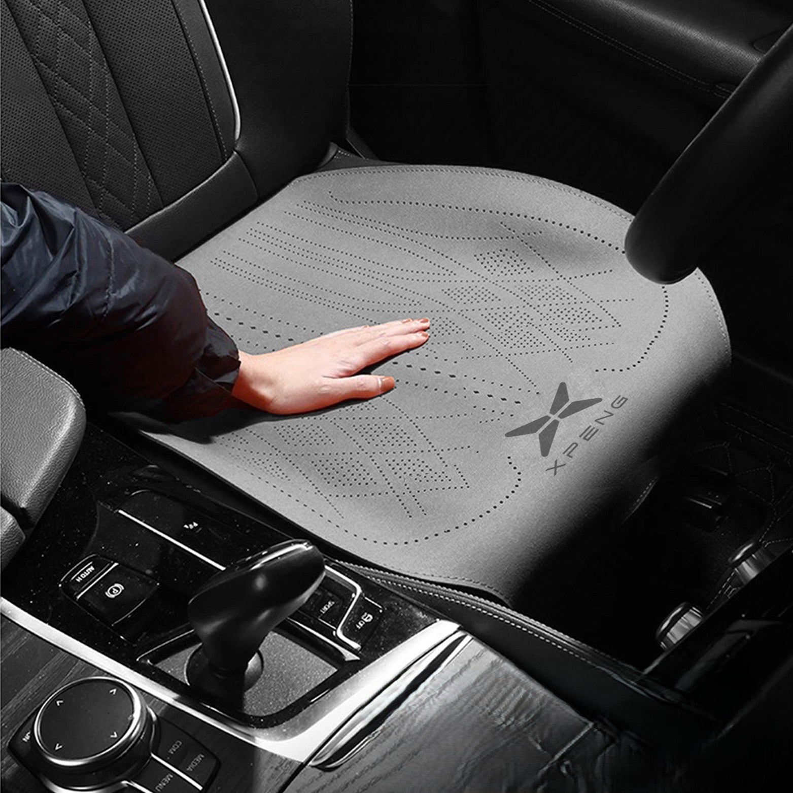 Xpeng Suede Four-season Breathable Seat Cushion