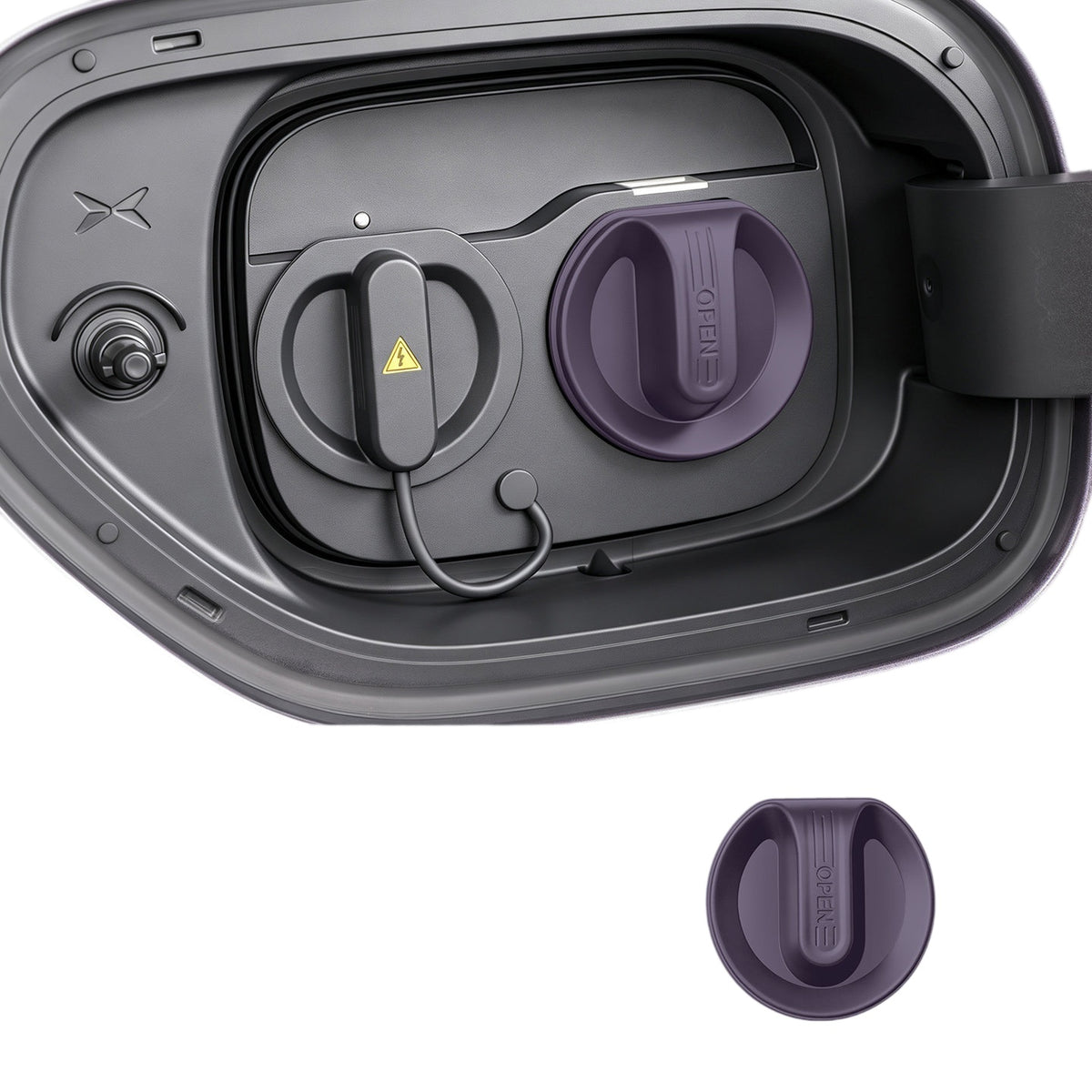 Magnetic Charging Port Cover for XPENG MONA L03