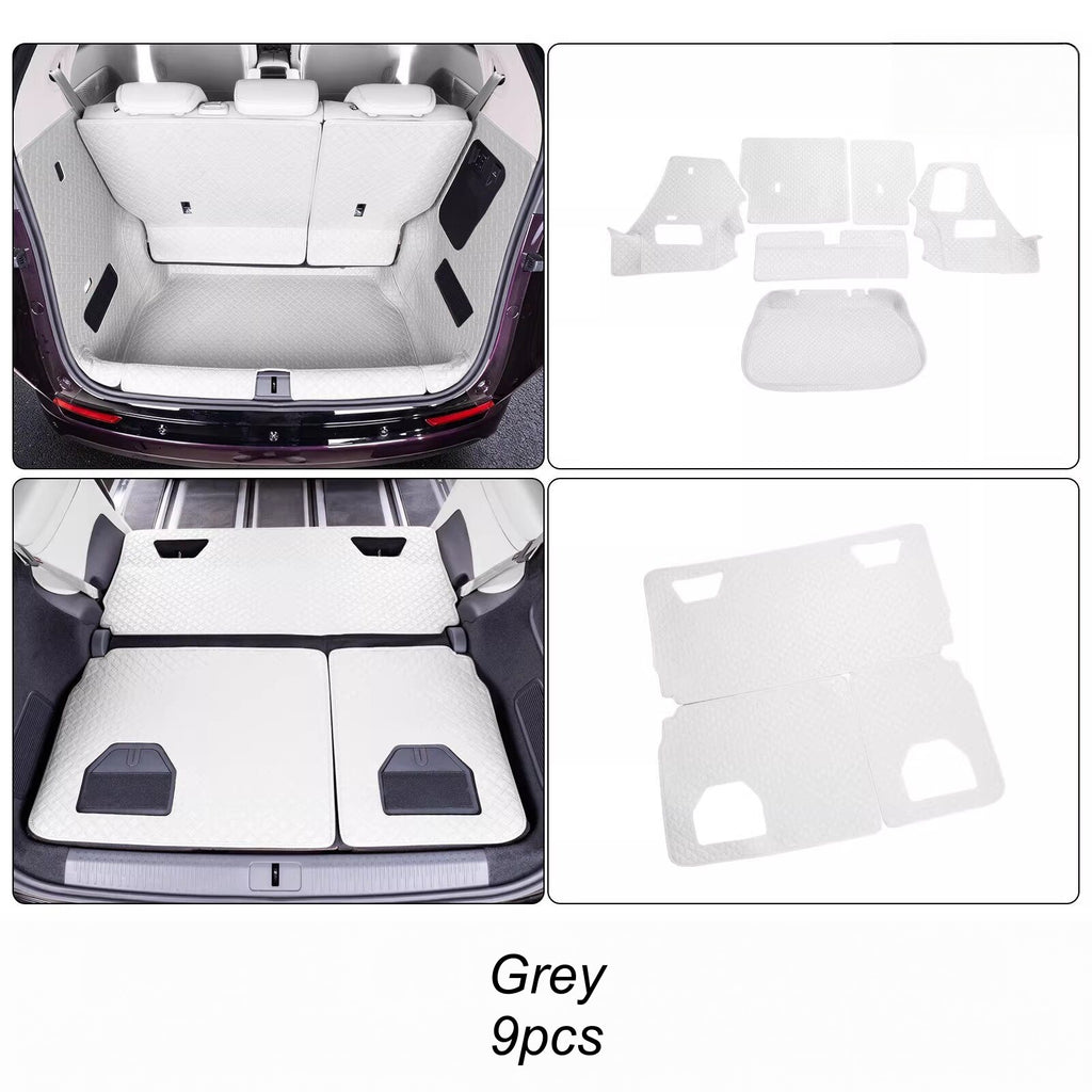 Xpeng X9 Fully Surrounded PU Leather Trunk Mat