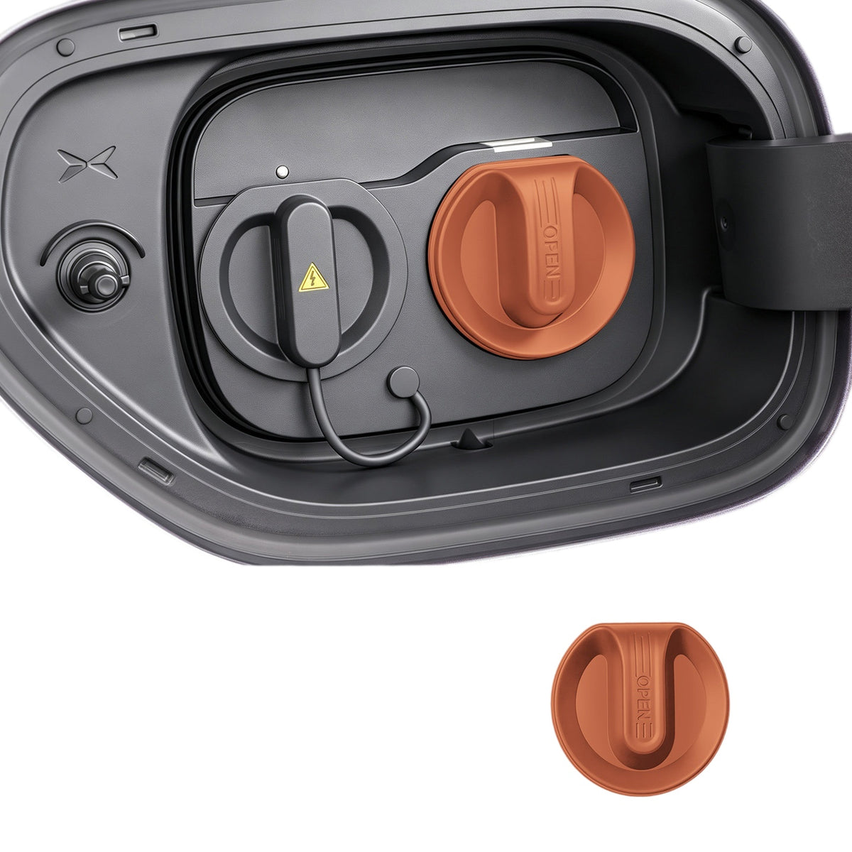 Magnetic Charging Port Cover for XPENG MONA L03