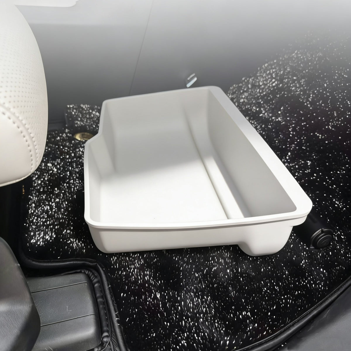 Silicone Storage Box Under Passenger Seat for XPENG X9