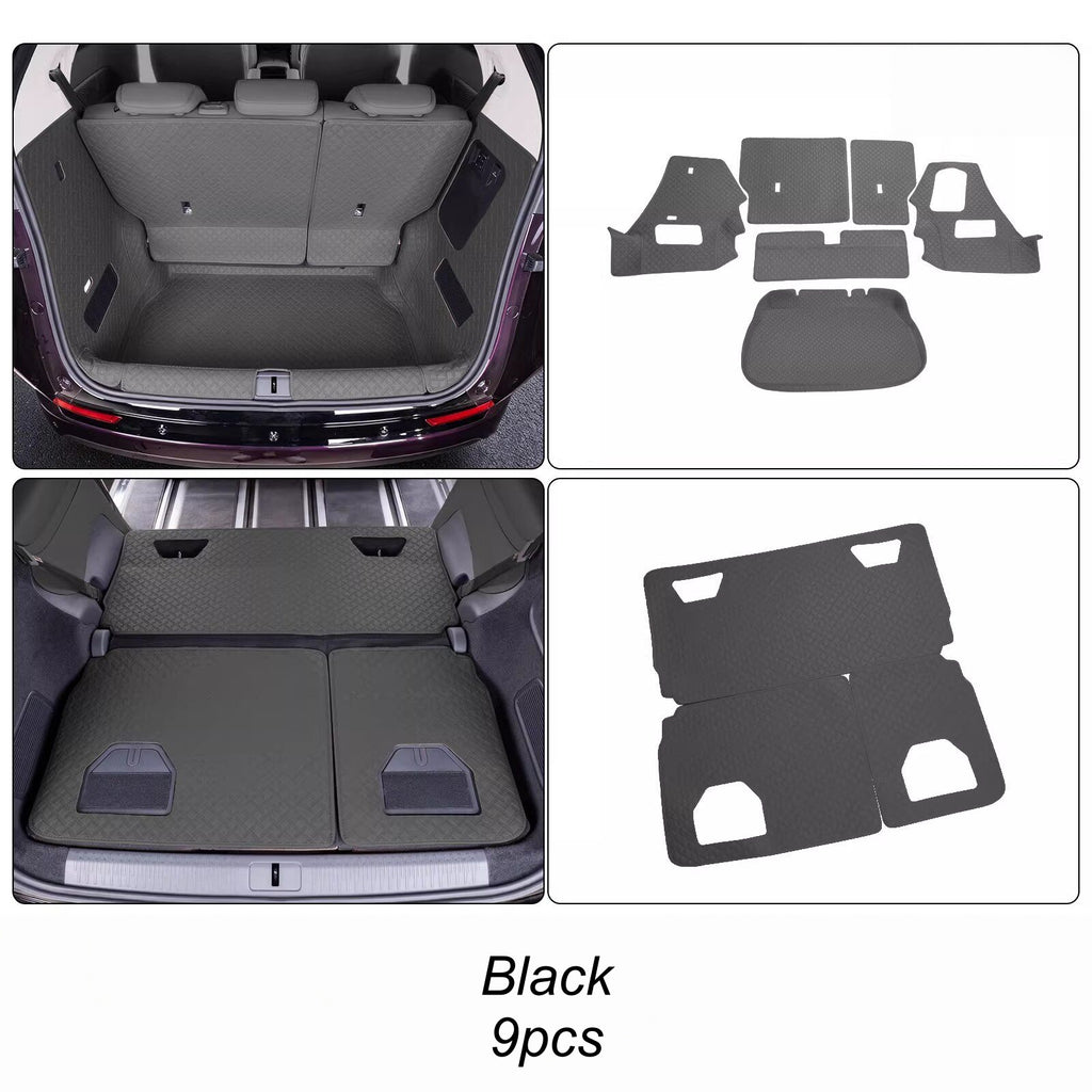 Xpeng X9 Fully Surrounded PU Leather Trunk Mat