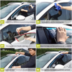 XPENG G9&G6&P7 Window Visor Deflector (4pcs) - Xpeng Accessories