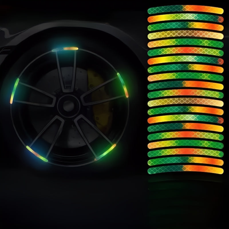 XPENG Fluorescent Stickers For Car Wheels - Xpeng Accessories