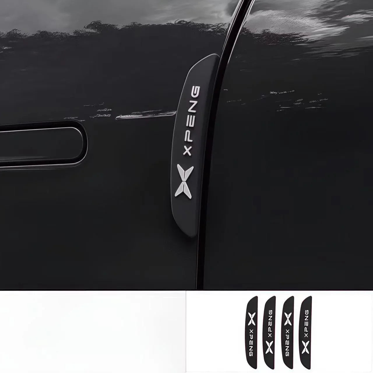 Car Door Anti-Collision Strip& Car Door Corner Edge Guards(4Pcs) - Xpeng Accessories