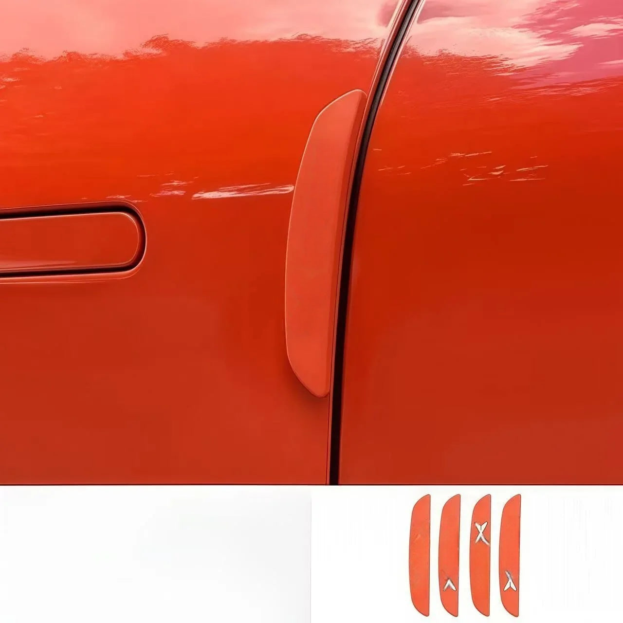 Car Door Anti-Collision Strip& Car Door Corner Edge Guards(4Pcs) - EVEVUP Xpeng Accessories