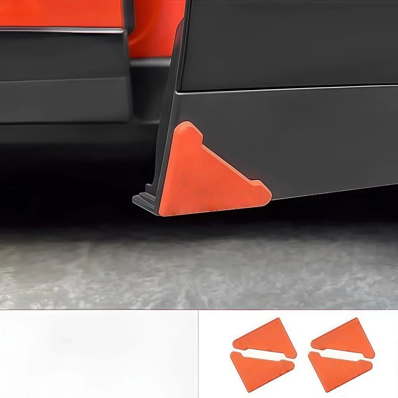 Car Door Anti-Collision Strip& Car Door Corner Edge Guards(4Pcs) - EVEVUP Xpeng Accessories
