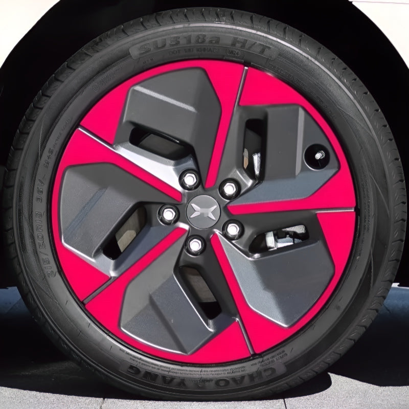 Xpeng M0NA M03 Rim Sticker Wheel Stickers - Xpeng Accessories