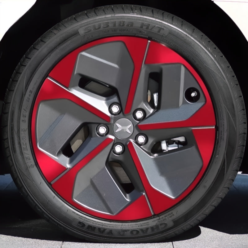 Xpeng M0NA M03 Rim Sticker Wheel Stickers - Xpeng Accessories