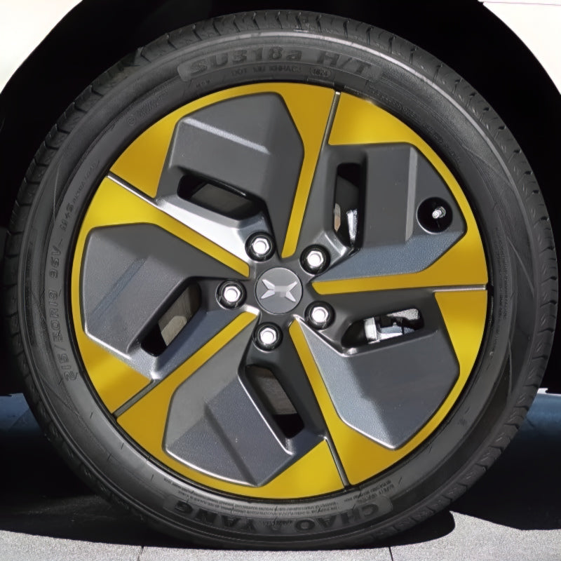 Xpeng M0NA M03 Rim Sticker Wheel Stickers - Xpeng Accessories