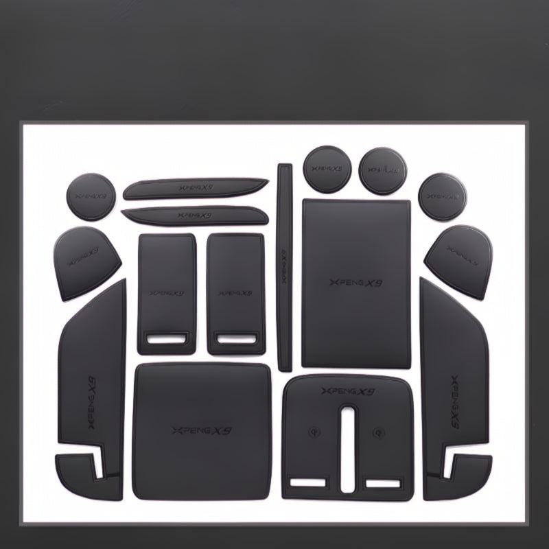 Xpeng G9 X9 Door Storage Mat 15 Pcs - Xpeng Accessories