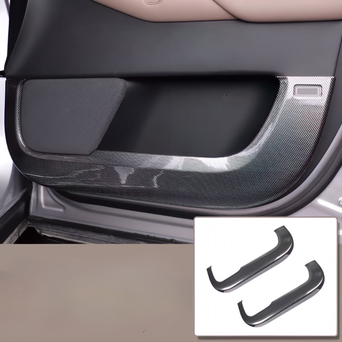 Xpeng X9 Car Door Kick Mats - Xpeng Accessories