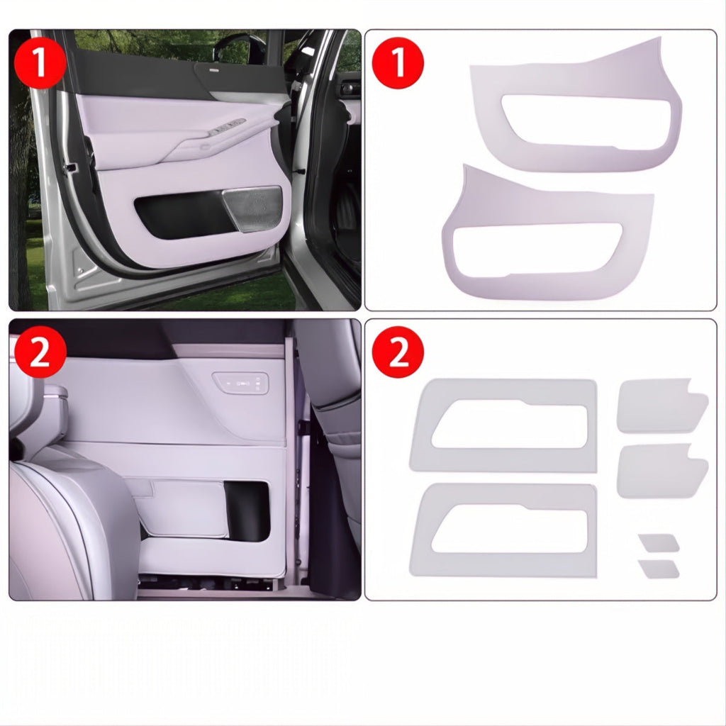 Xpeng X9 Car Door Kick Mats - Xpeng Accessories