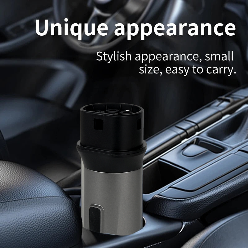 Portable Discharger Type 2 Plug to Socket Converter V2L Discharger