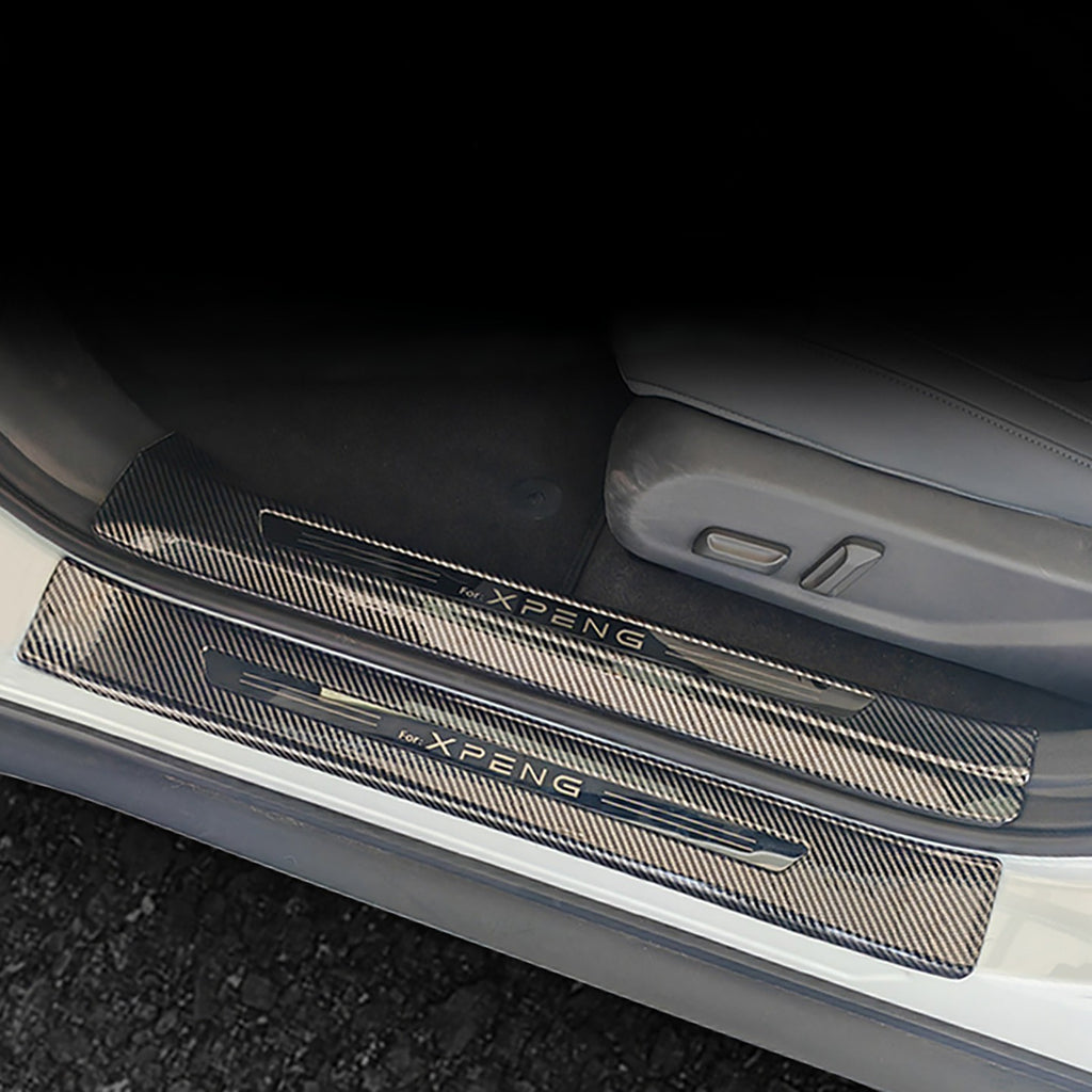 Xpeng Door Sill Guard Strip Rear Threshold Guard Protection