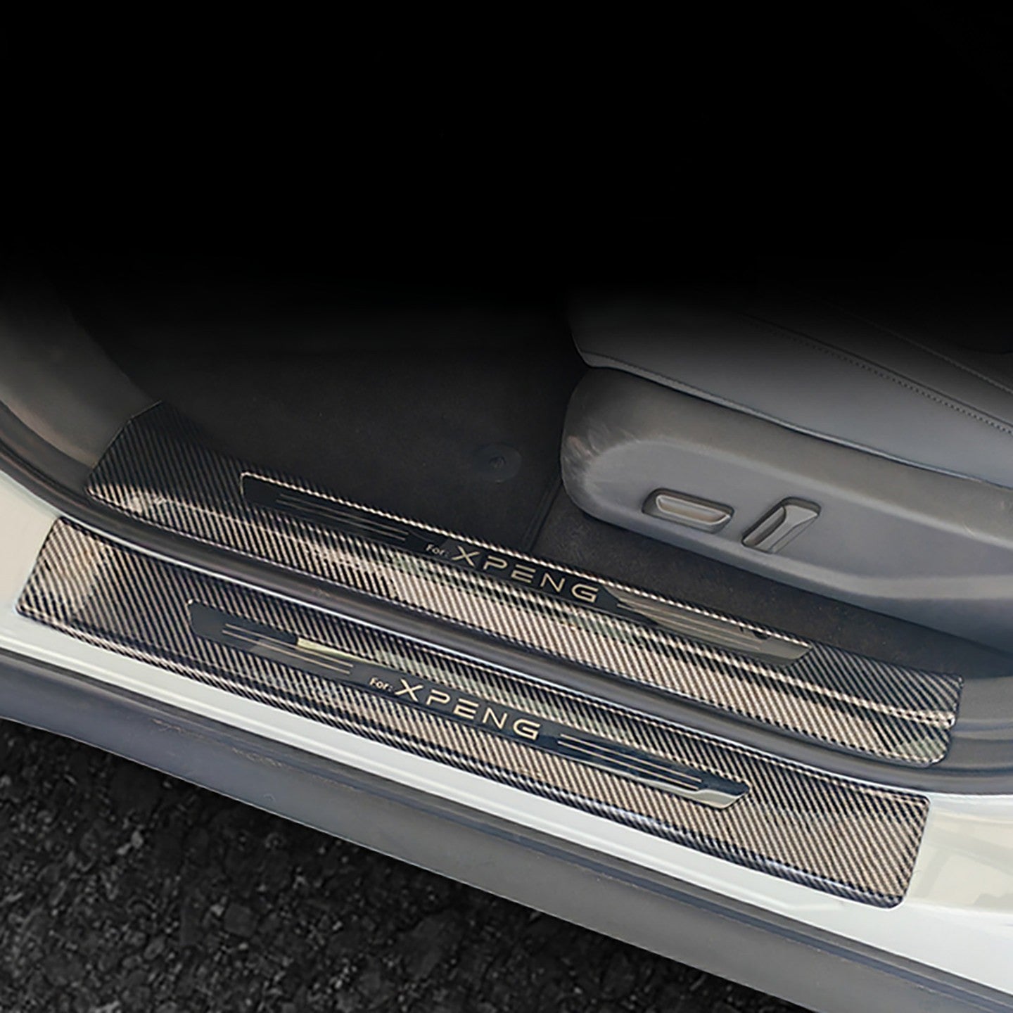 Xpeng Door Sill Guard Strip Rear Threshold Guard Protection