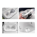 Silicone Cup Holder Mat & Wireless Charging Kit for XPENG MONA L03