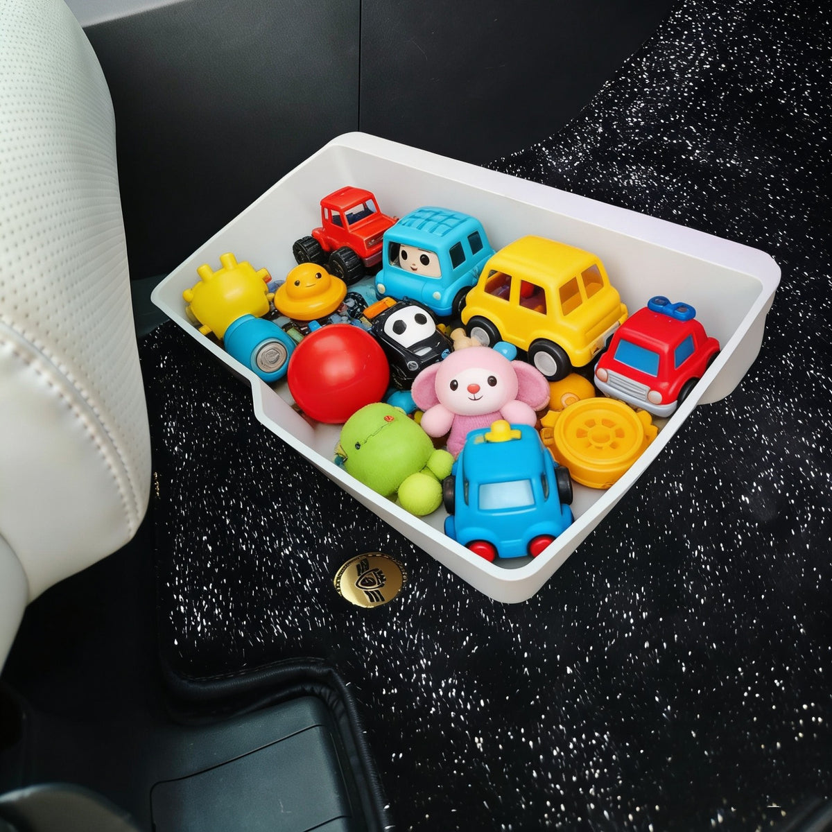 Silicone Storage Box Under Passenger Seat for XPENG X9