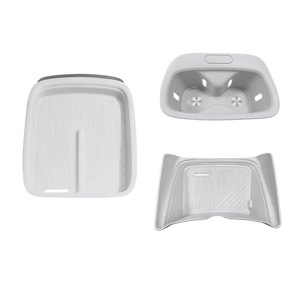 Silicone Cup Holder Mat & Wireless Charging Kit for XPENG MONA L03