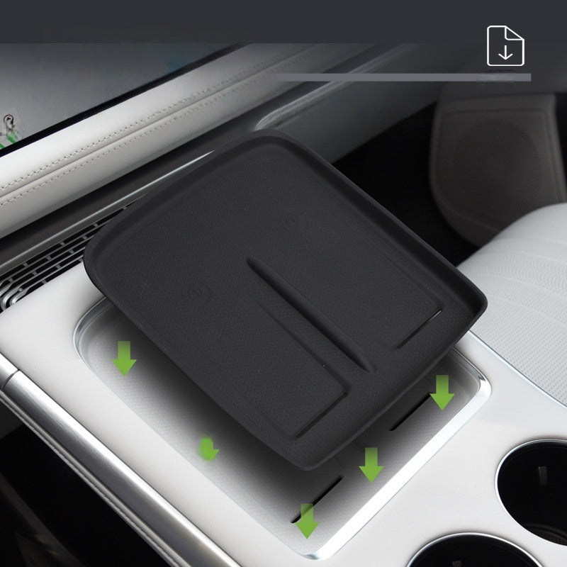 Center Console Silicone Pad wireless Charging for XPENG G9
