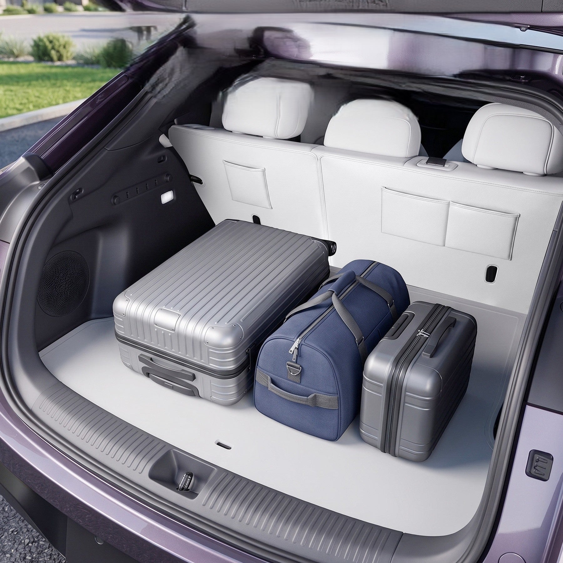 RearTrunk Mats Backrest Protector for XPeng MONA L03 / M03