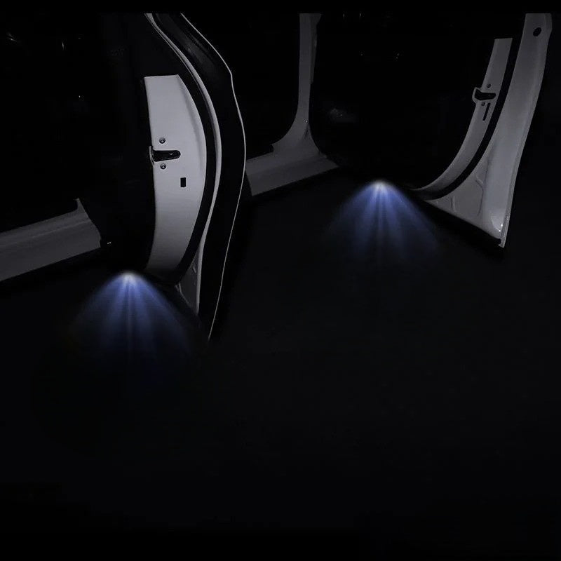 2pcs Car Door Welcome Light Logo Emblem For Xpeng - EVEVUP Xpeng Accessories