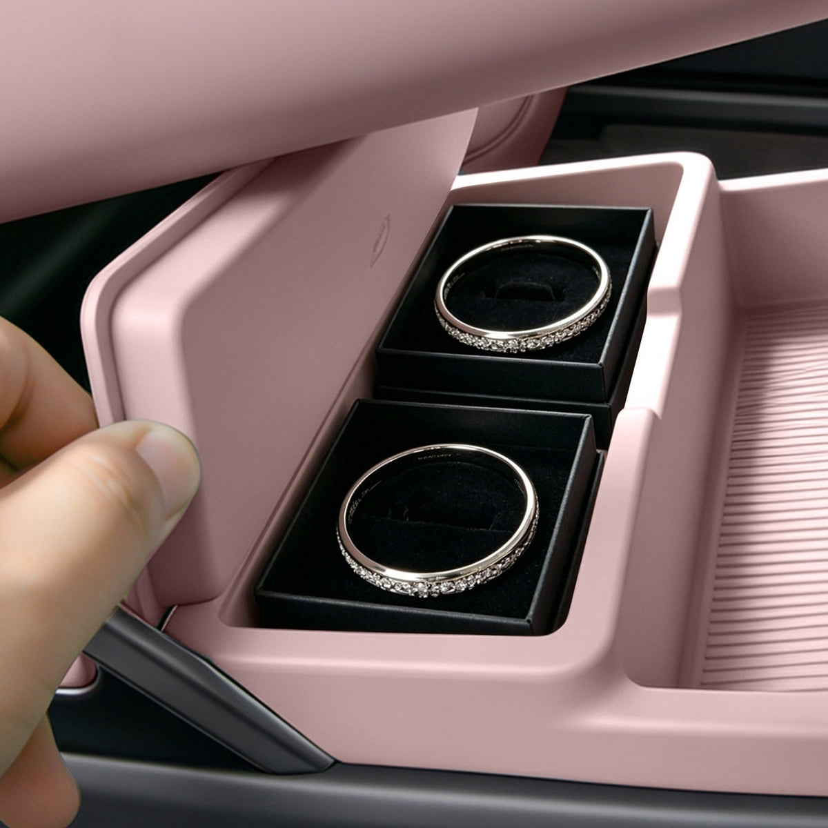 Second Version Center Console Lower Storage Box for XPeng MONA M03/L03