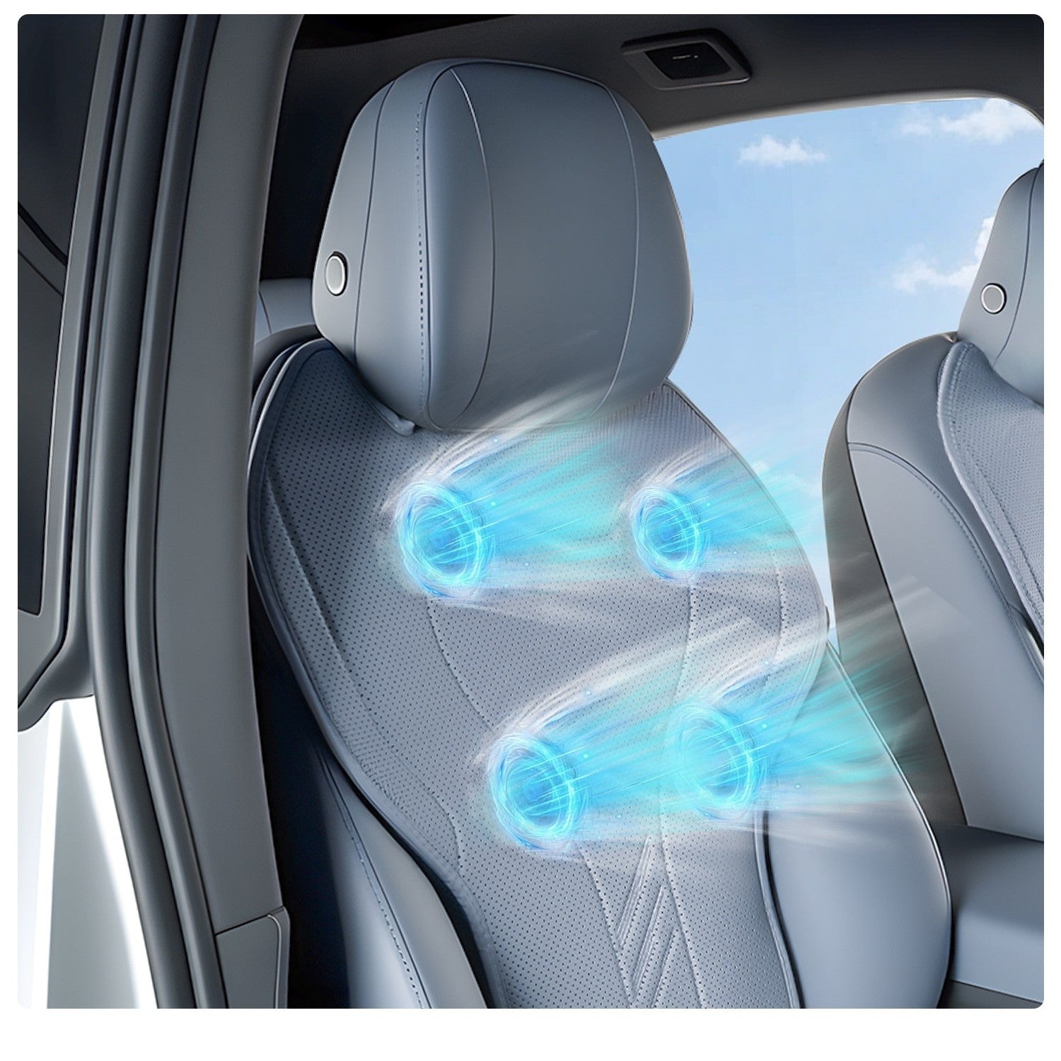 Breathable Seat Cushion  Compatible with 2025-2026 Xpeng G7
