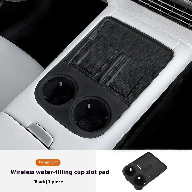 Xpeng G6 Wireless Charging Pad Silicone Central Control Water Cup Pad