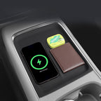 Xpeng P7+ Armrest Storage Box Center Console Silicone/Flocked Pad