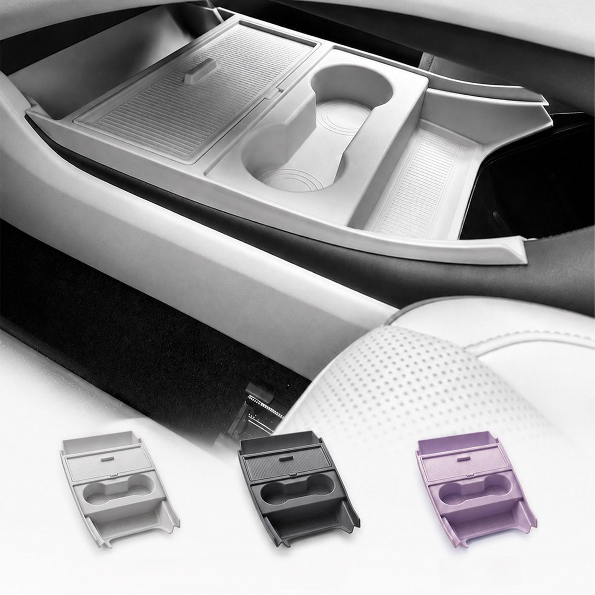 Center Console Lower Storage Box for XPeng MONA L03