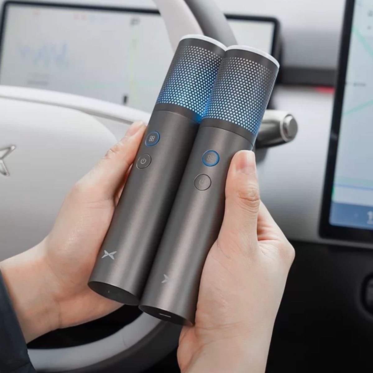 Wireless Car Karaoke Microphone for Xpeng G6/G9/P5/P7/M03 USB Connection