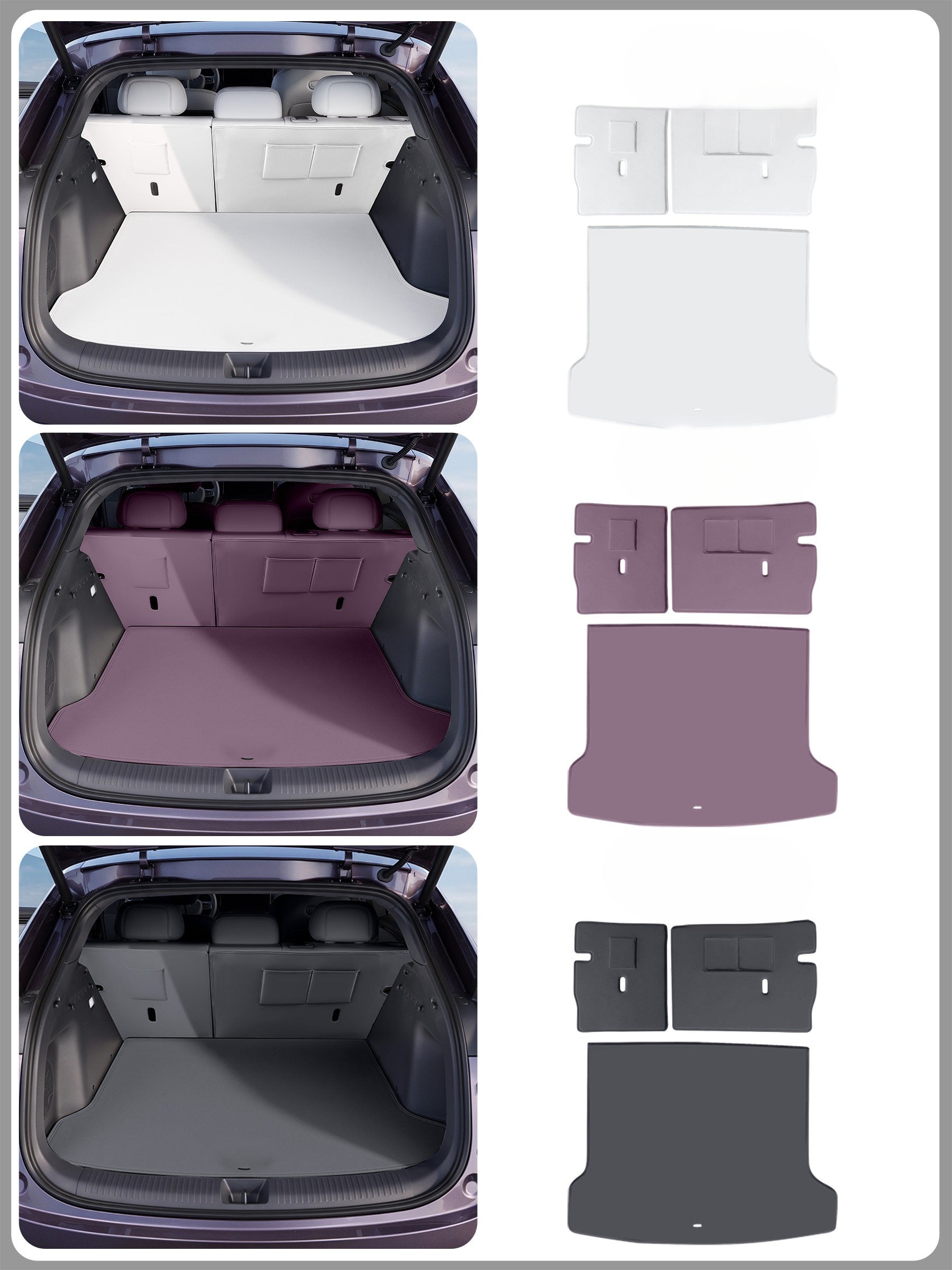 RearTrunk Mats Backrest Protector for XPeng MONA L03 / M03