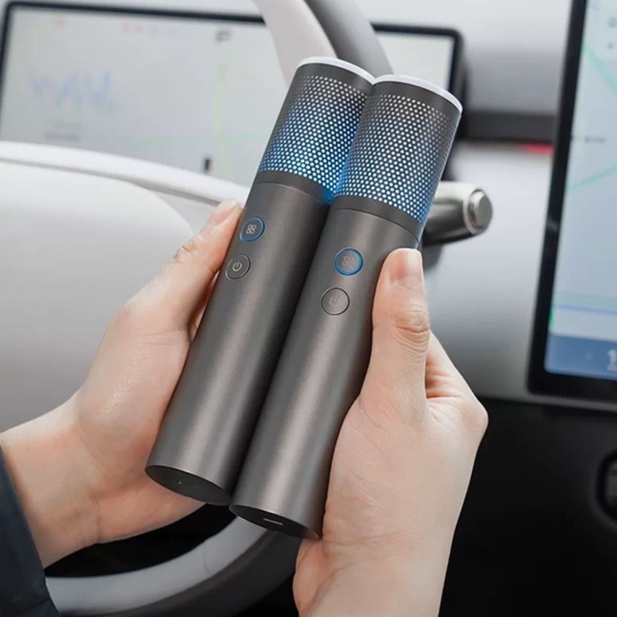 Wireless Car Karaoke Microphone for Xpeng G6/G9/P5/P7/M03 USB Connection - EVEVUP Xpeng Accessories