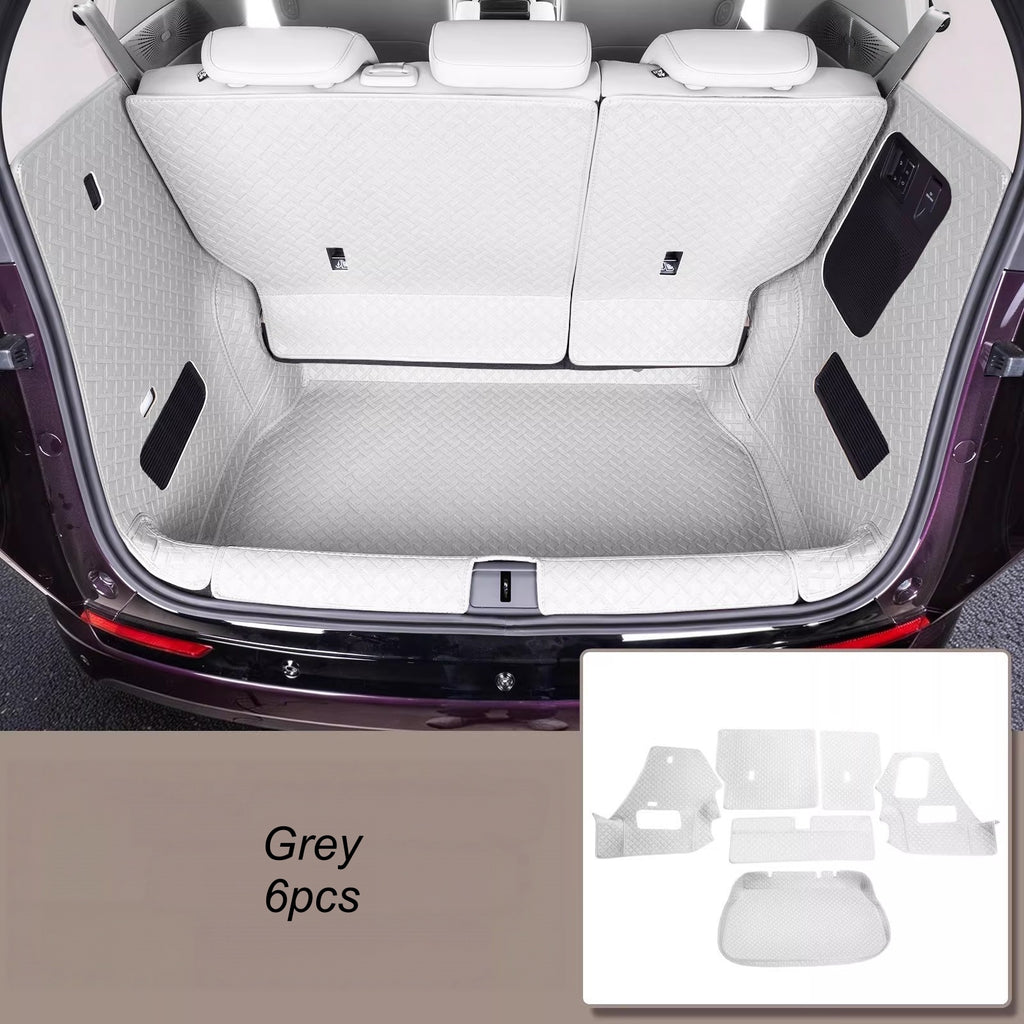 Xpeng X9 Fully Surrounded PU Leather Trunk Mat