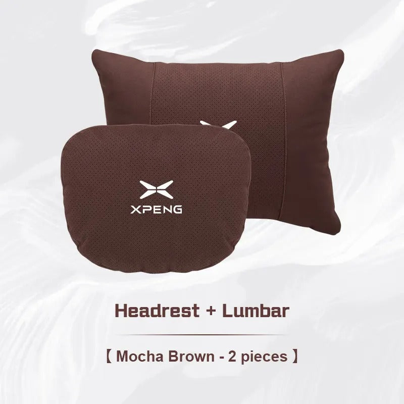  Xpeng Car Headrest Lumbar Pillow Support Cushion