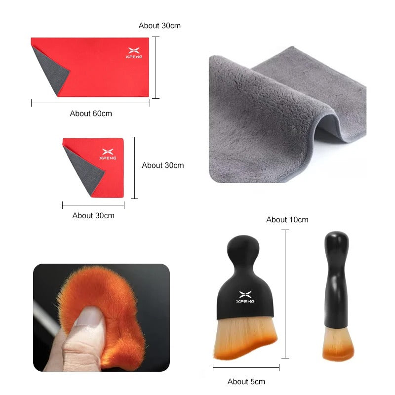 XPENG Car Cleaning Towel Brush