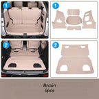 Xpeng X9 Fully Surrounded PU Leather Trunk Mat