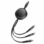 Car 100w Fast Charging Data Cable Scalable 3 In 1 Phone Charger USB Type C for Xpeng - EVEVUP Xpeng Accessories