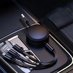 Car 100w Fast Charging Data Cable Scalable 3 In 1 Phone Charger USB Type C for Xpeng - EVEVUP Xpeng Accessories