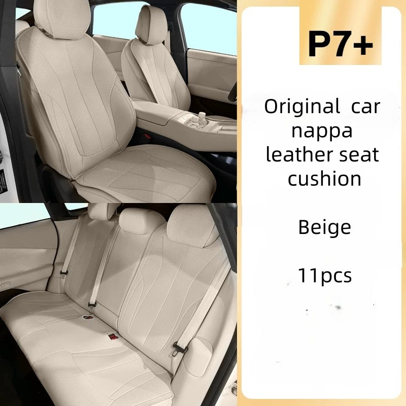 Xpeng G6/P7+ Car Seat Covers Full Set Premium Nappa Leather