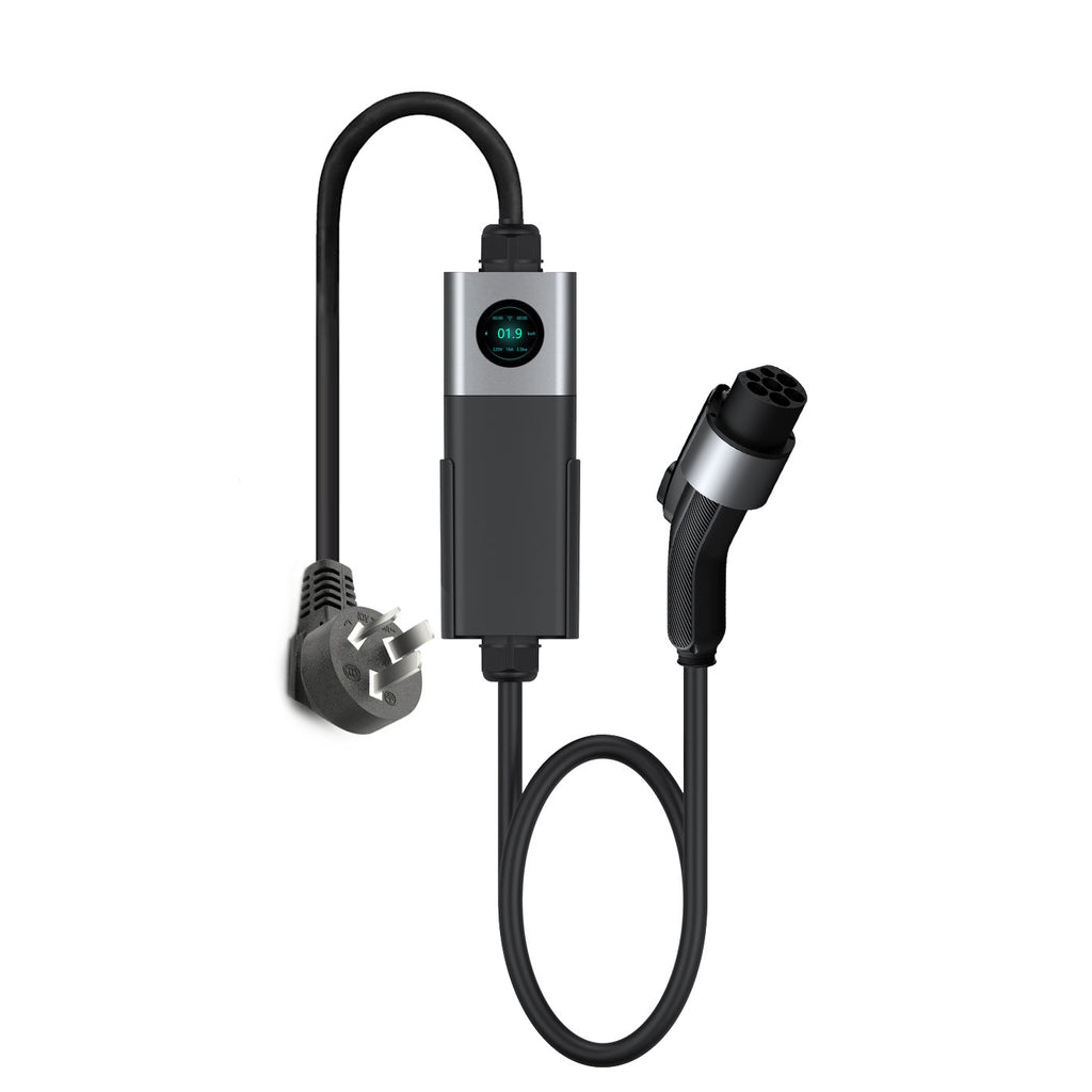 Ev Charger Type2 7kw 32a Fast Electric Car Level 2 Portable Ev Charging Station