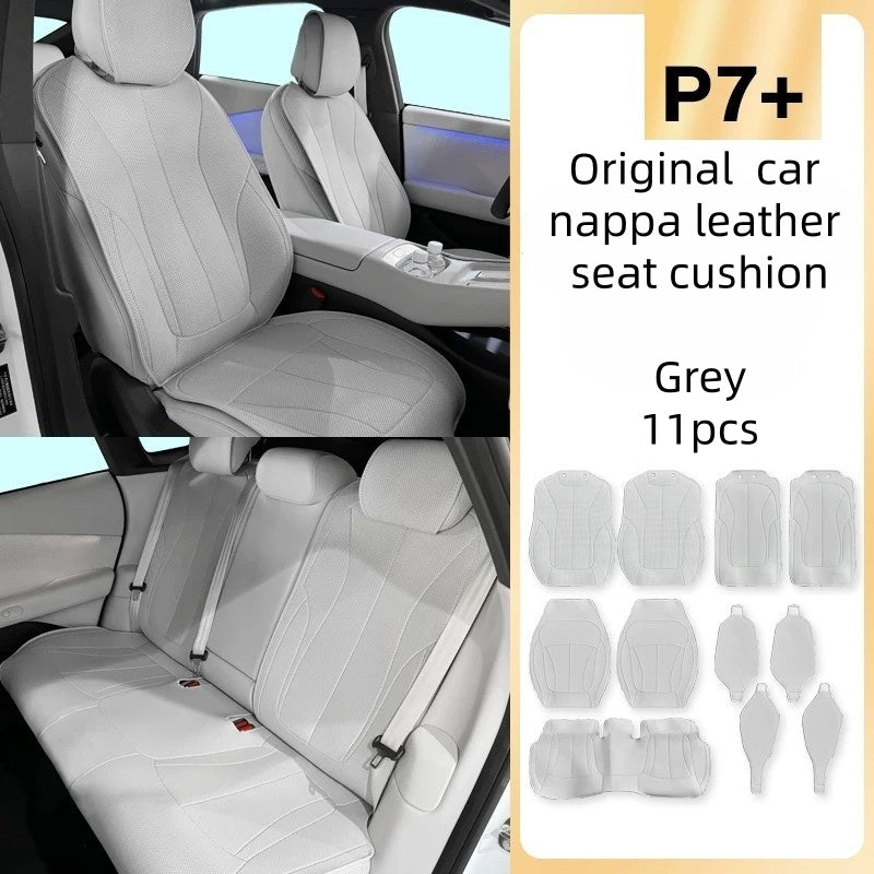 Xpeng G6/P7+ Car Seat Covers Full Set Premium Nappa Leather