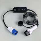 Portable 7KW 32A Type 2 EV Charger 5M/10M Single Phase CEE 3PIN EU plug