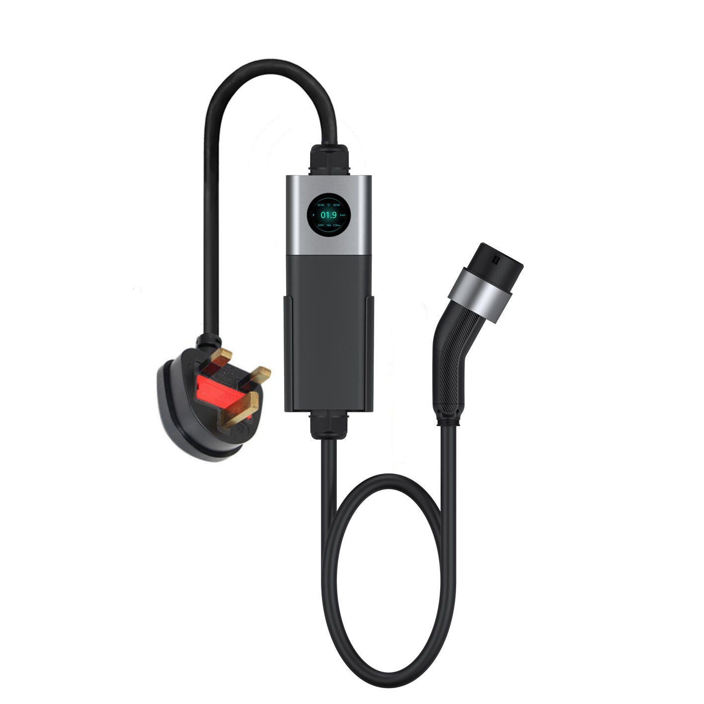 Ev Charger Type2 7kw 32a Fast Electric Car Level 2 Portable Ev Charging Station
