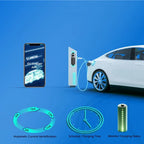 Ev Charger Type2 7kw 32a Fast Electric Car Level 2 Portable Ev Charging Station