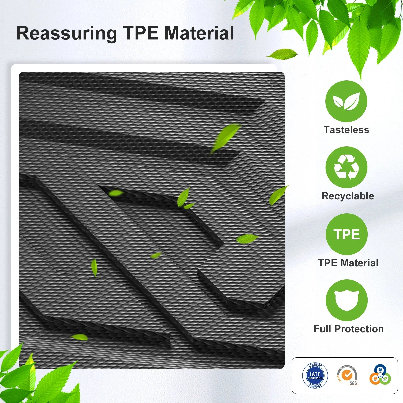 Xpeng P7/P7i 2022 2023 2024 Car Floor Mats Cargo Liner Trunk Pad